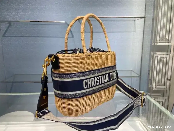 OldCobbler Bags DIRO WICKER BAG BASKET 0501